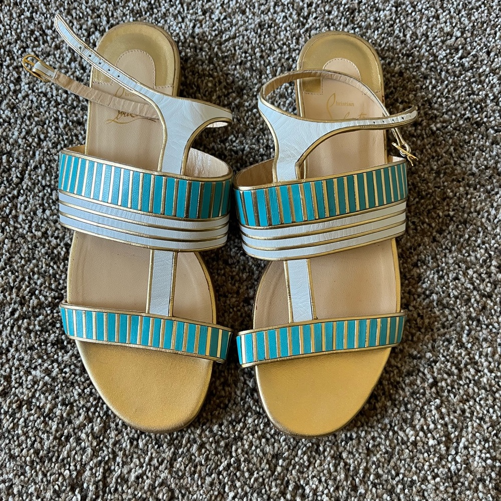 Louboutin gladiator sandals